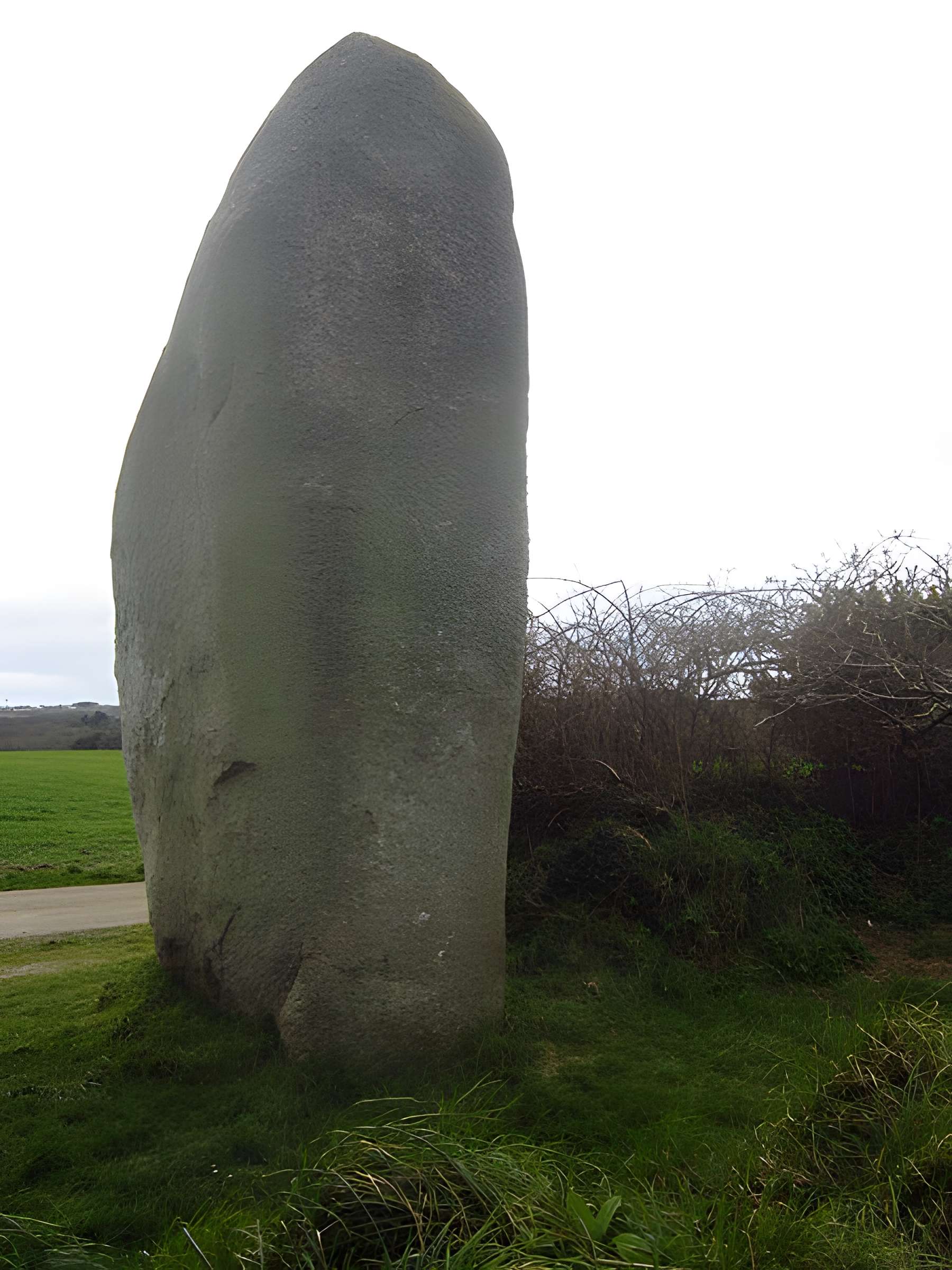 Menhir de Lann al Louarn à Plouguin