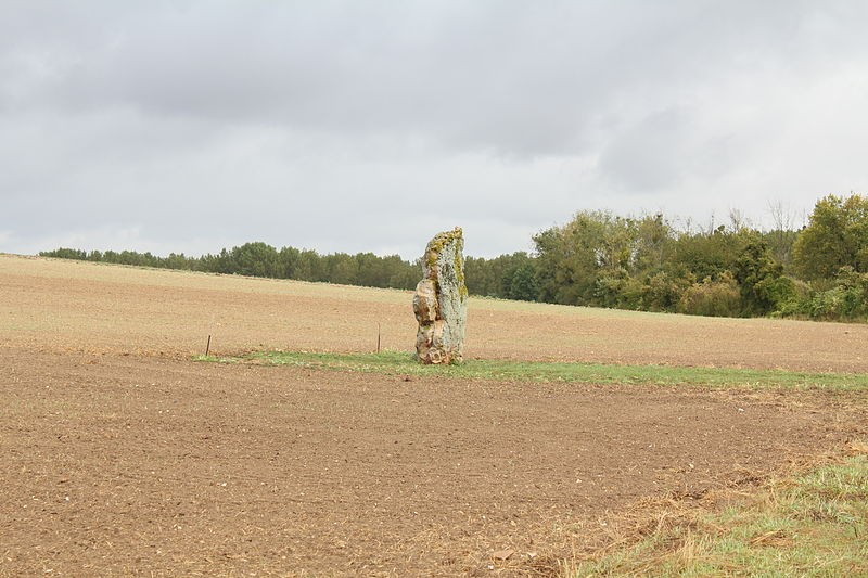 Photo de Menhir de l'étang de Chénevry à Congy