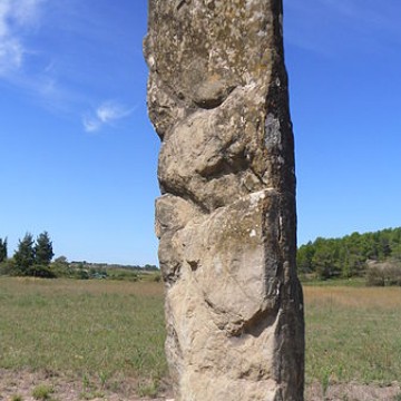 menhir de malves en minervois