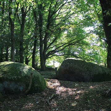Menhir de Men-Bras-de-Kermar-Ker à Moustoir-Ac
