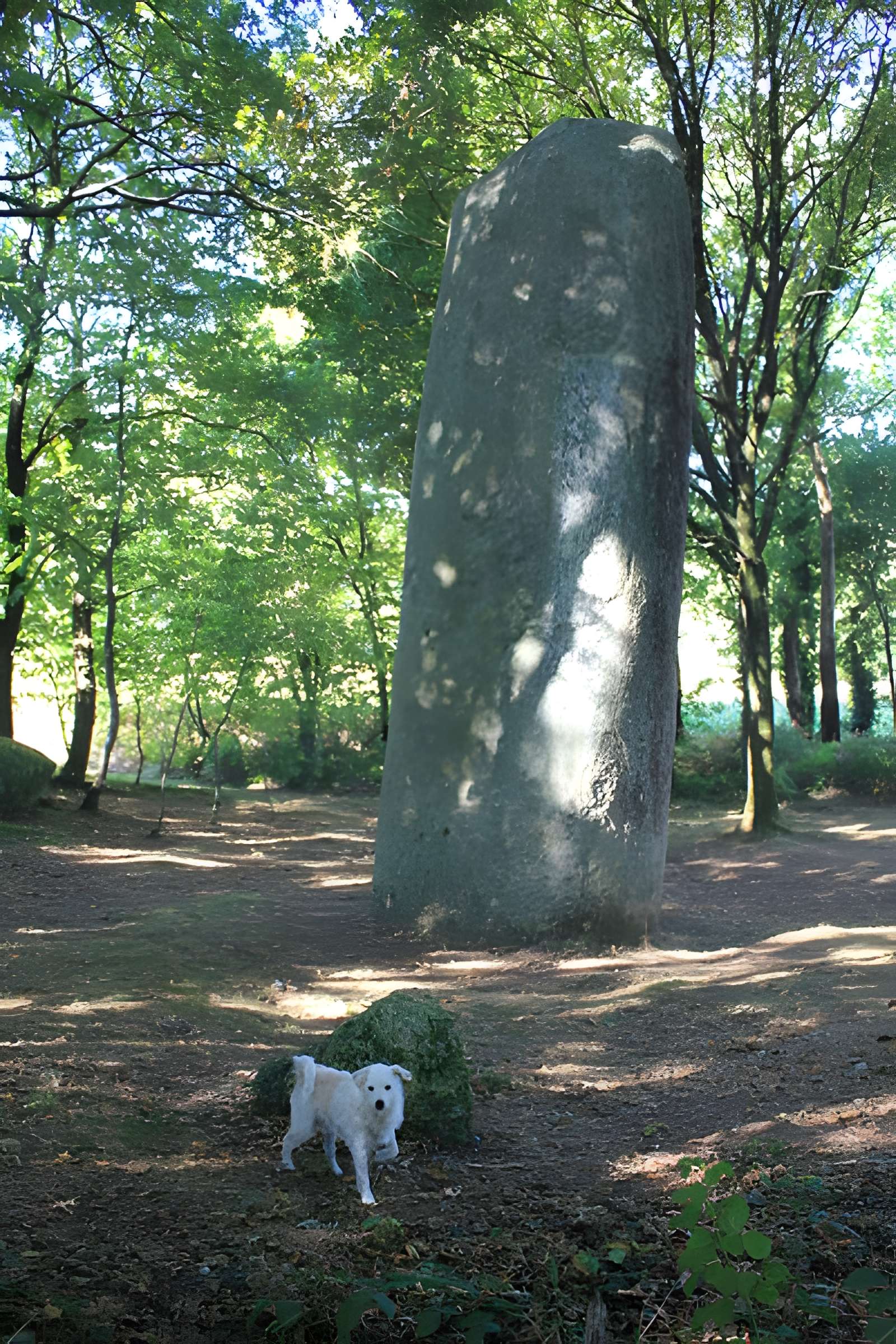 Menhir de Men-Bras-de-Kermar-Ker à Moustoir-Ac