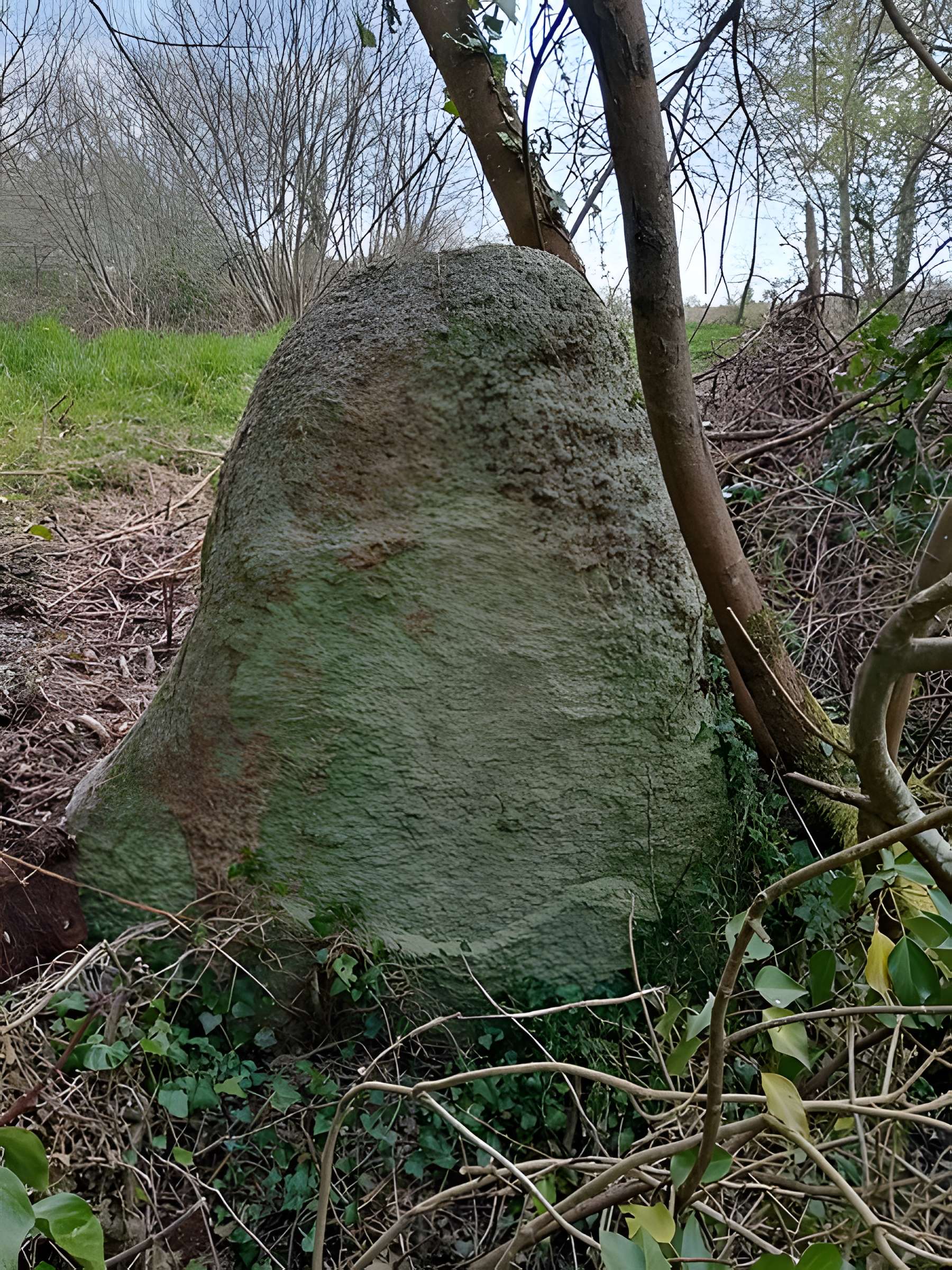 Menhir de Men-Bras-de-Kermar-Ker à Moustoir-Ac