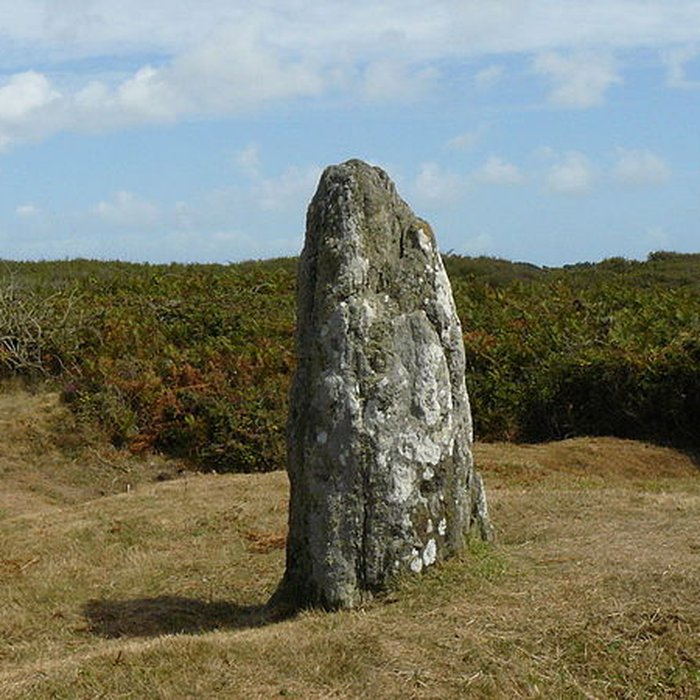 Photo de Menhir de Mez-Kerlard à Groix