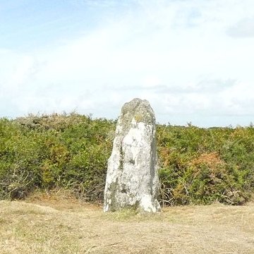 Menhir de Mez-Kerlard à Groix