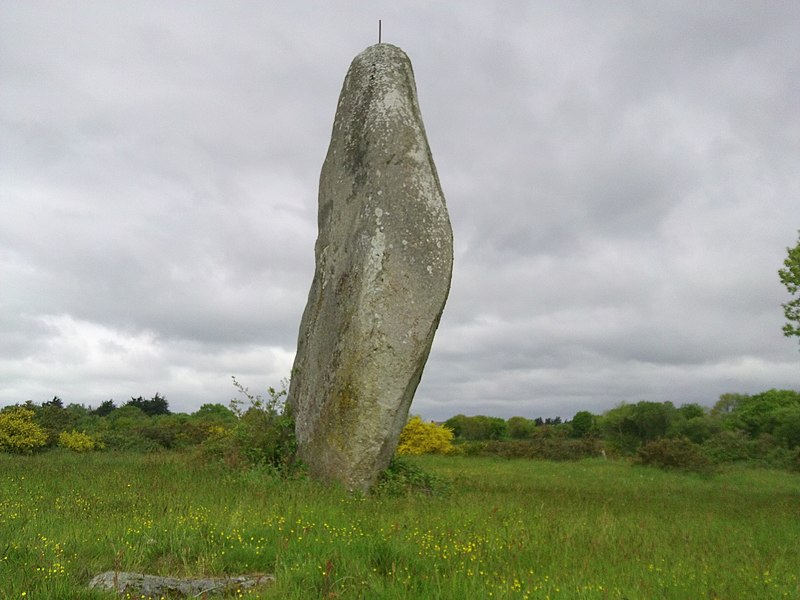 Photo de Menhir de Minhir à Pédernec