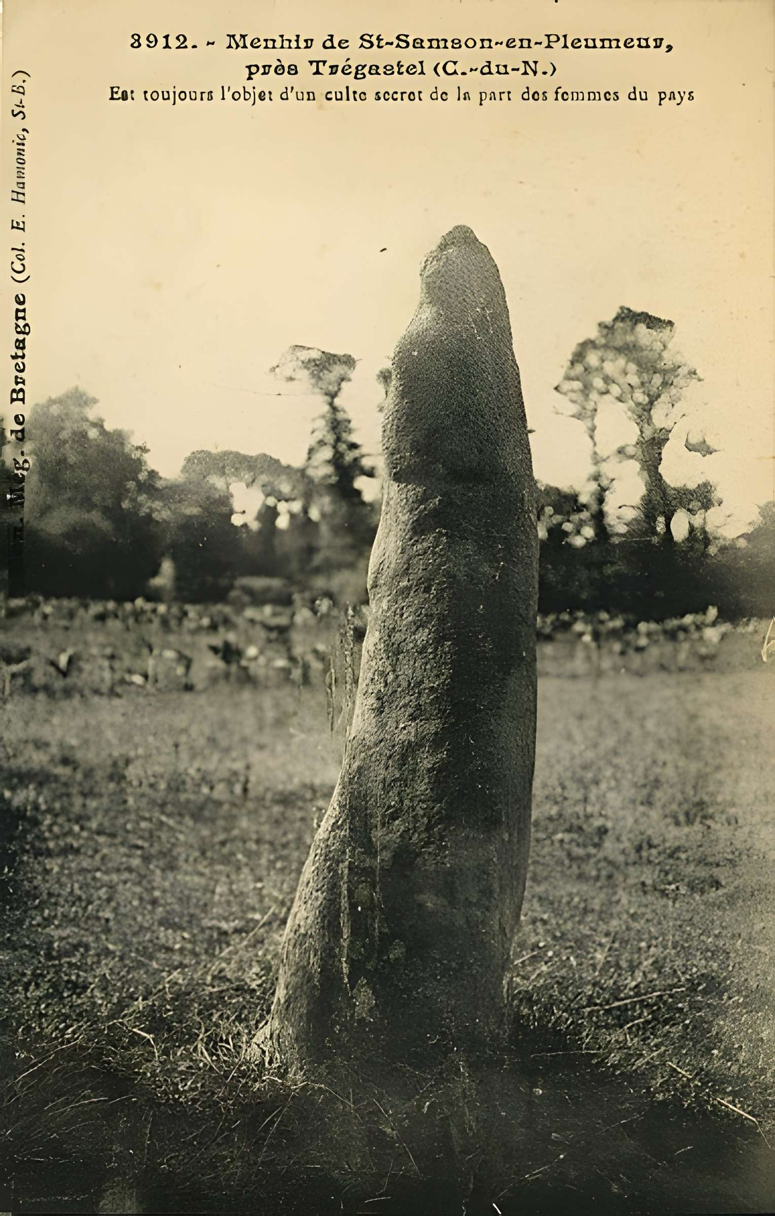 Menhir de Saint-Samson à Pleumeur-Bodou