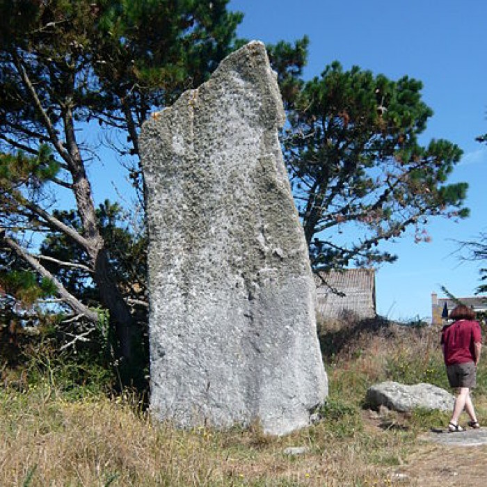 Photo de Menhir de Squividan à Treffiagat
