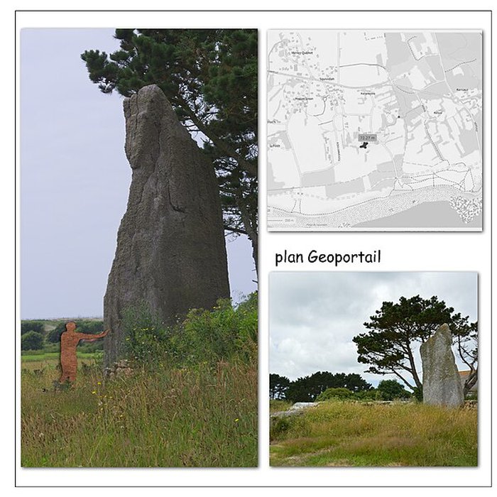 Photo de Menhir de Squividan à Treffiagat