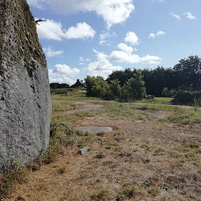 Photo de Menhir de Squividan à Treffiagat