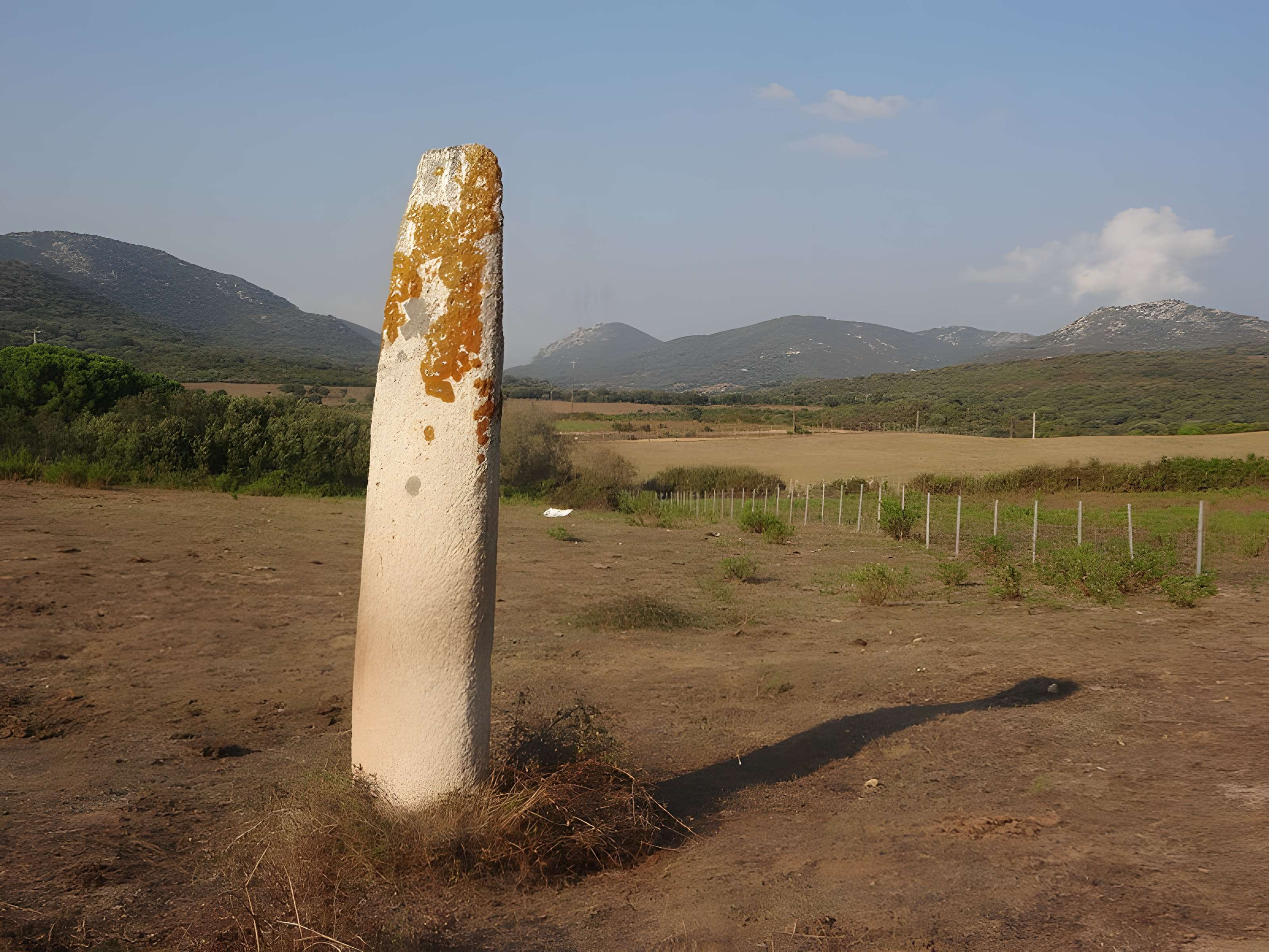 Menhir de Vaccil Vecchiu à Grossa