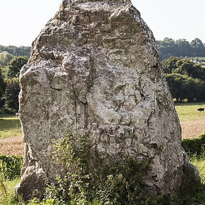 Photo de Menhir dit "Dent de Gargantua" de Saint-Suliac