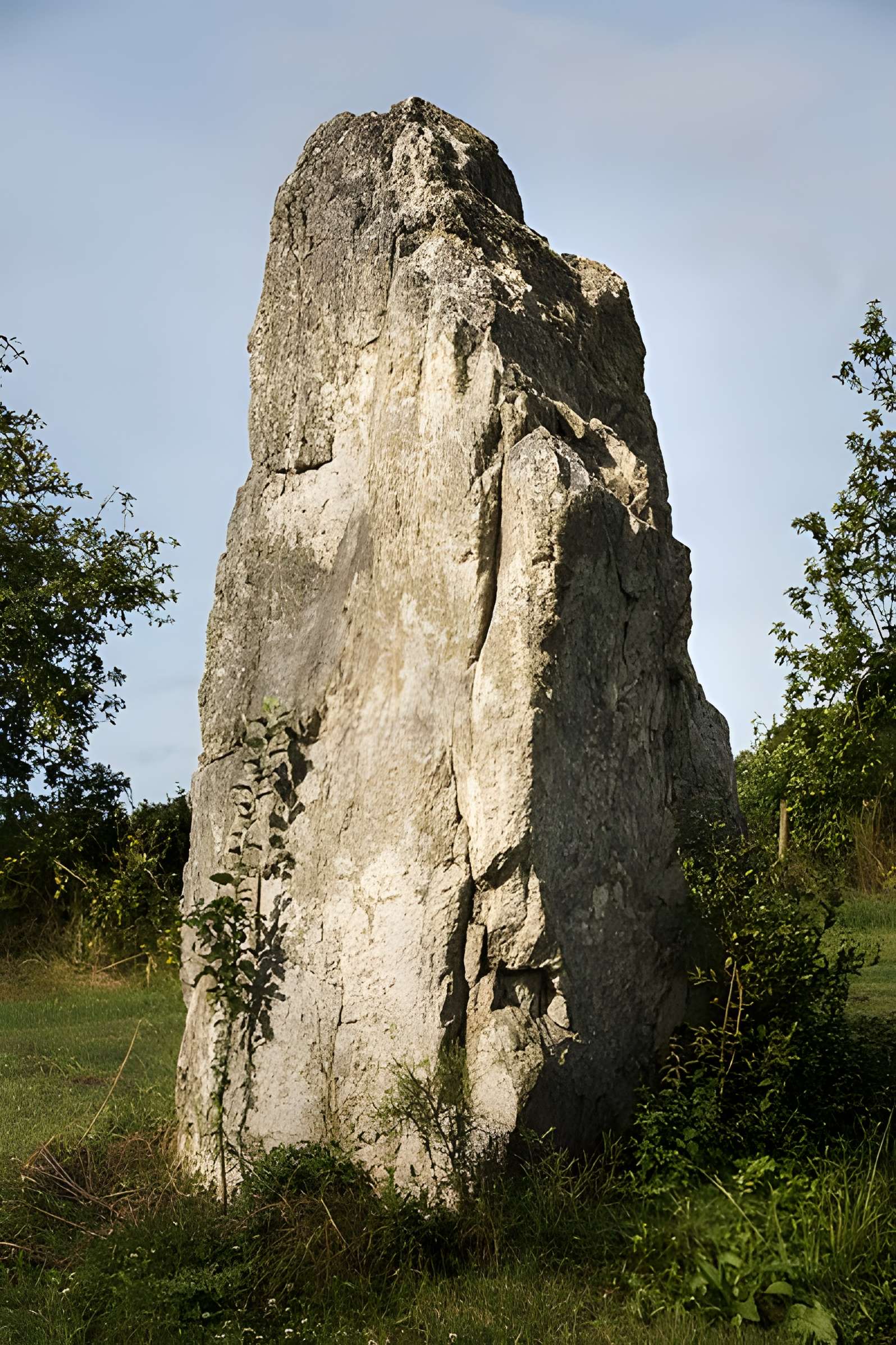 Menhir dit "Dent de Gargantua" de Saint-Suliac