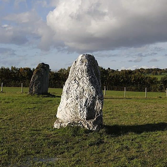 Photo de Menhir du Champ de la Pierre et menhir du Champ Horel