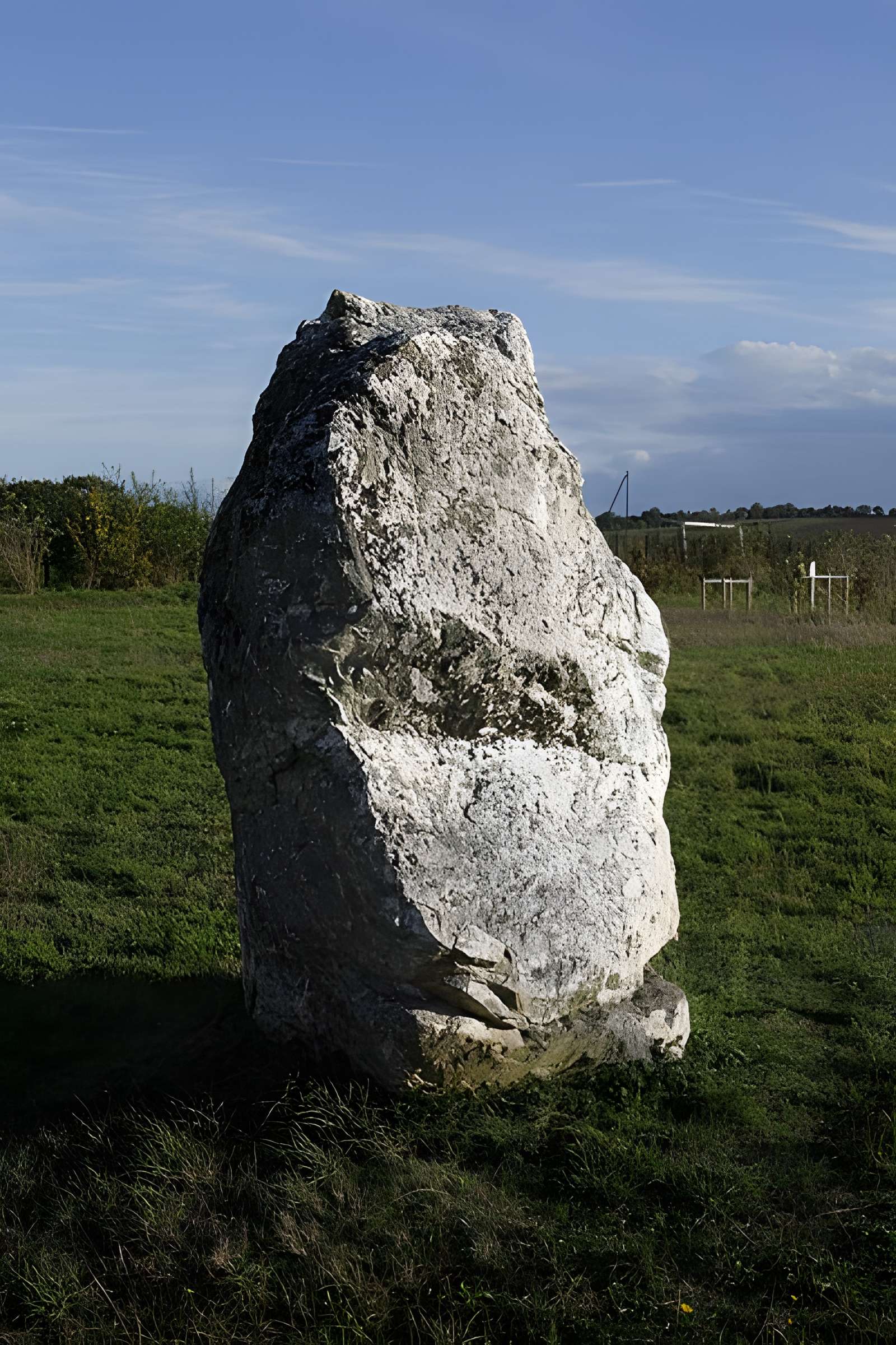 Menhir du Champ de la Pierre et menhir du Champ Horel