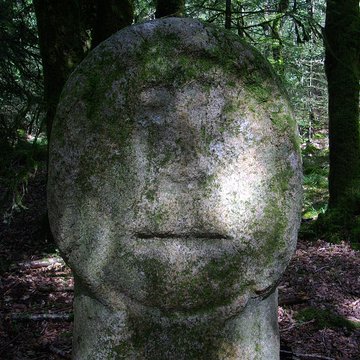 Deux menhirs taillés, dits Babouin et Babouine