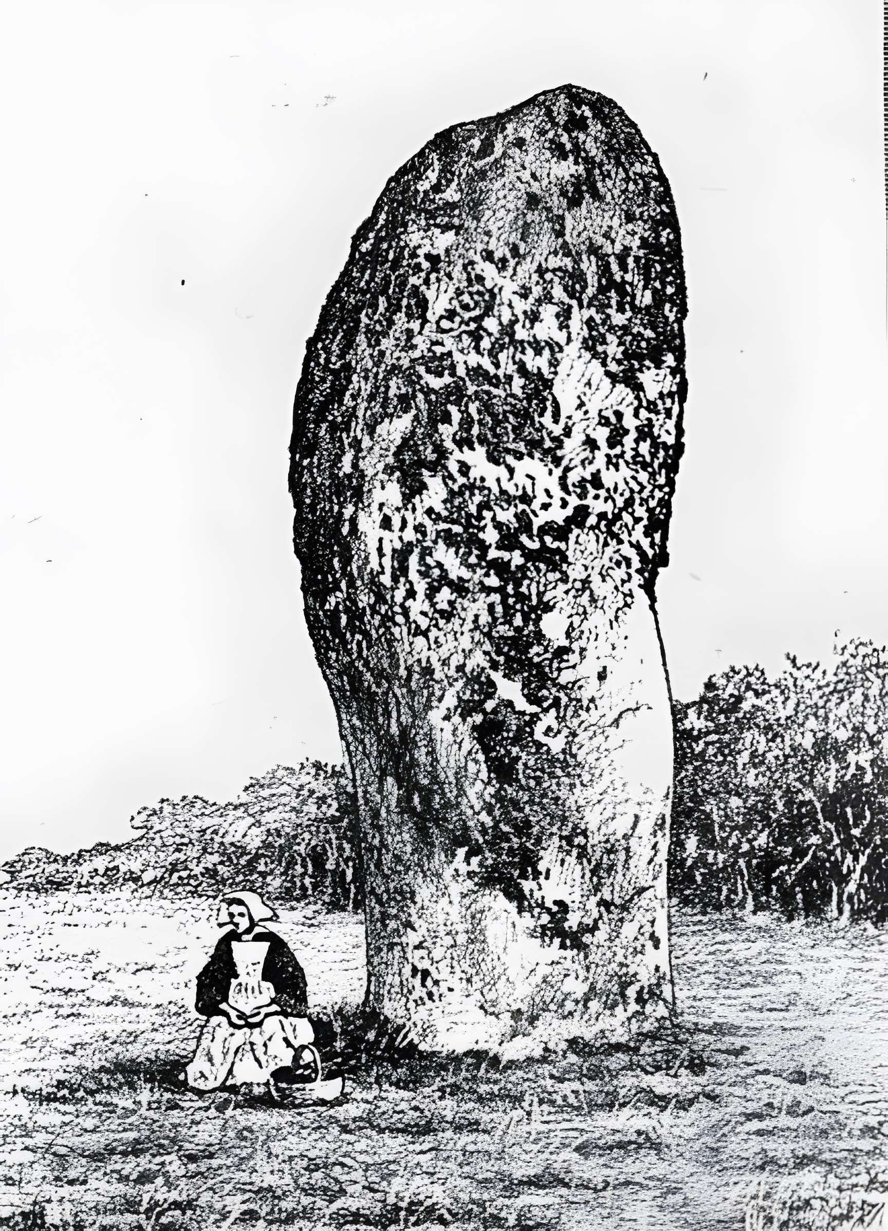 Menhirs de Kerderff à Carnac 