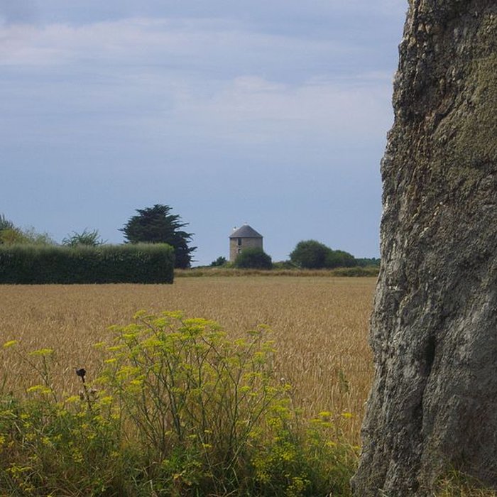 Photo de Menhirs Jean et Jeanne de Kerledan à Sauzon
