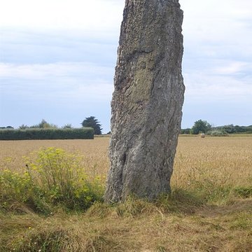 Menhirs Jean et Jeanne de Kerledan à Sauzon