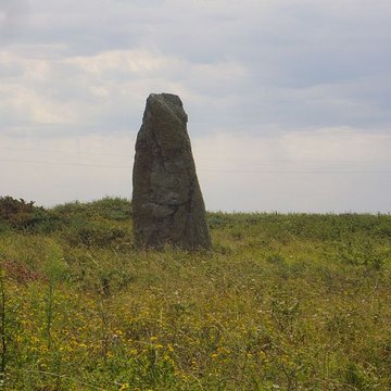 Menhirs Jean et Jeanne de Kerledan à Sauzon