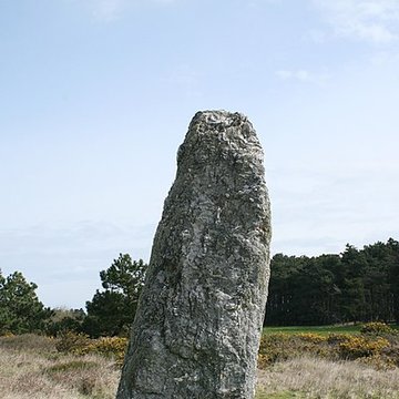 Menhirs Jean et Jeanne de Kerledan à Sauzon
