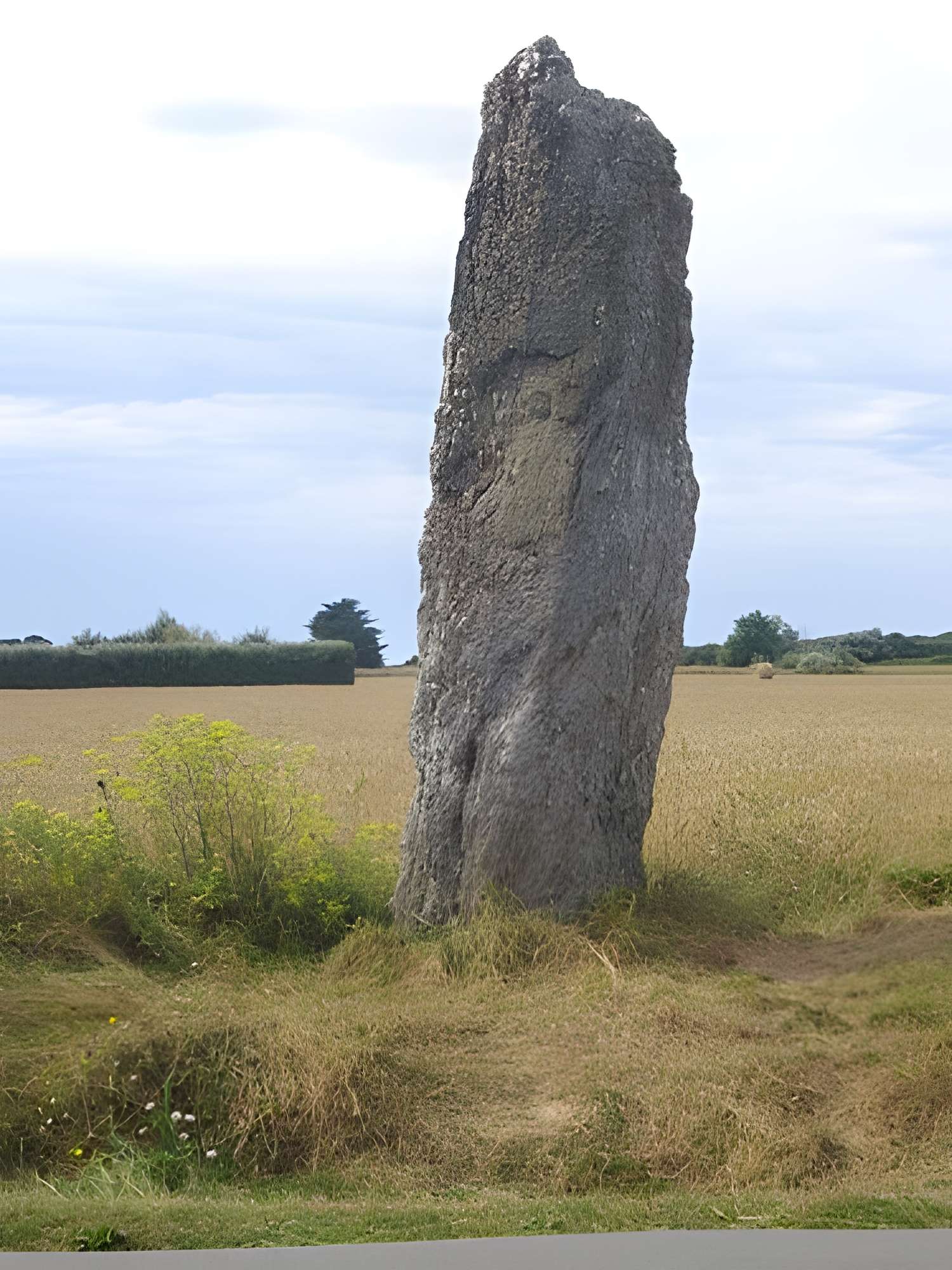 Menhirs Jean et Jeanne de Kerledan à Sauzon 