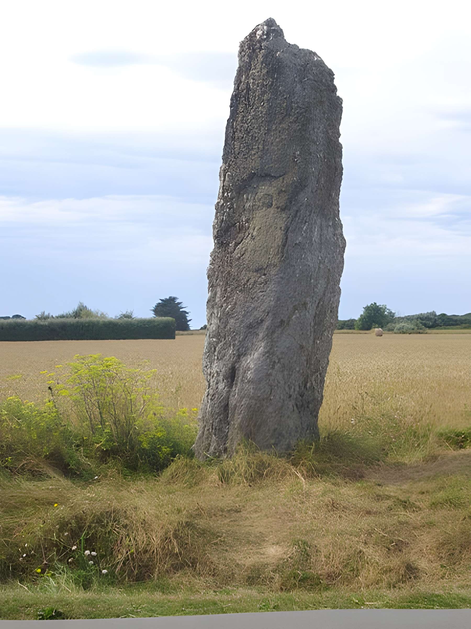 Menhirs Jean et Jeanne de Kerledan à Sauzon