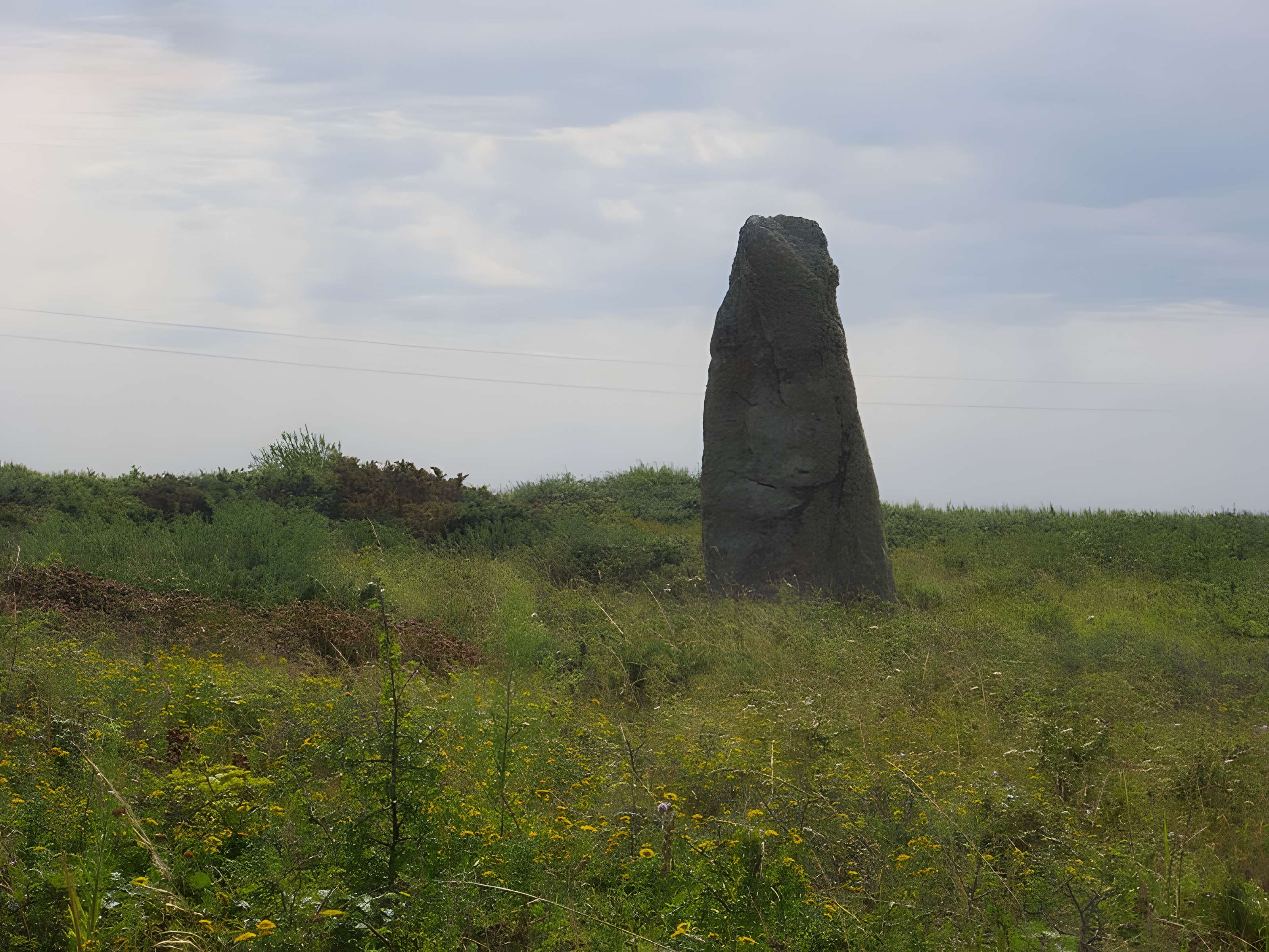 Menhirs Jean et Jeanne de Kerledan à Sauzon
