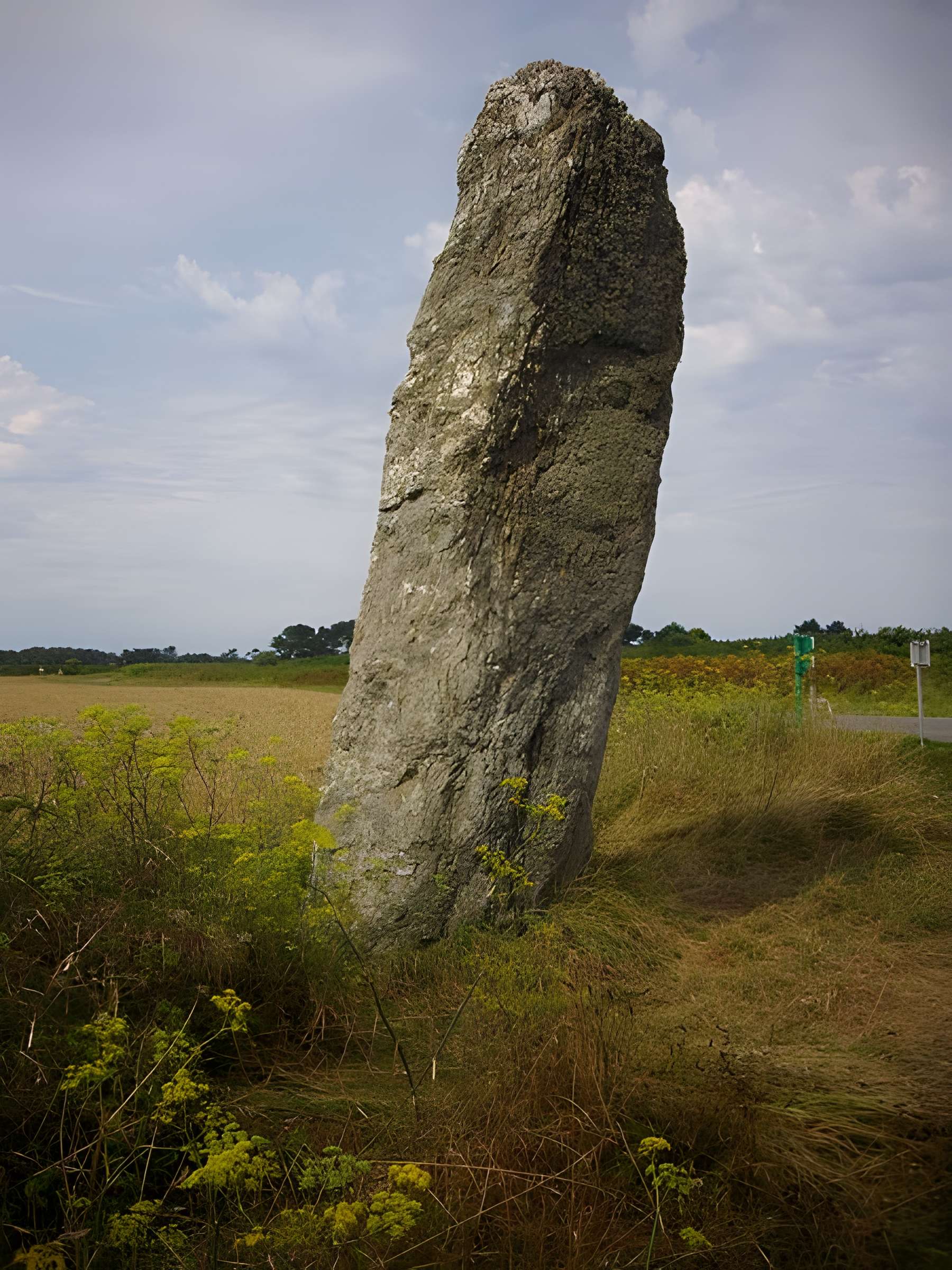 Menhirs Jean et Jeanne de Kerledan à Sauzon
