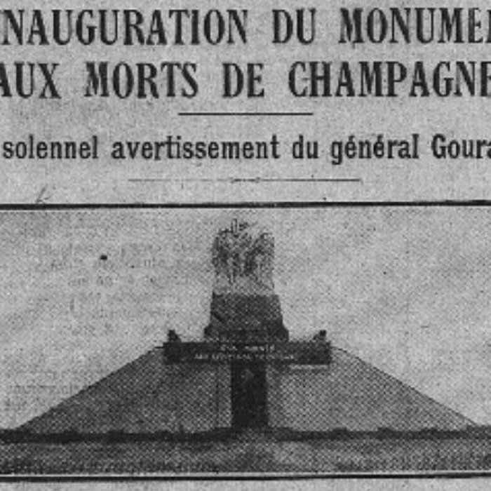 Photo de Monument « Aux Morts des Armées de Champagne » à Sainte-Marie-à-Py