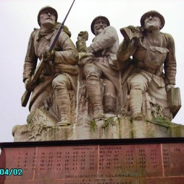 Monument « Aux Morts des Armées de Champagne » à Sainte-Marie-à-Py