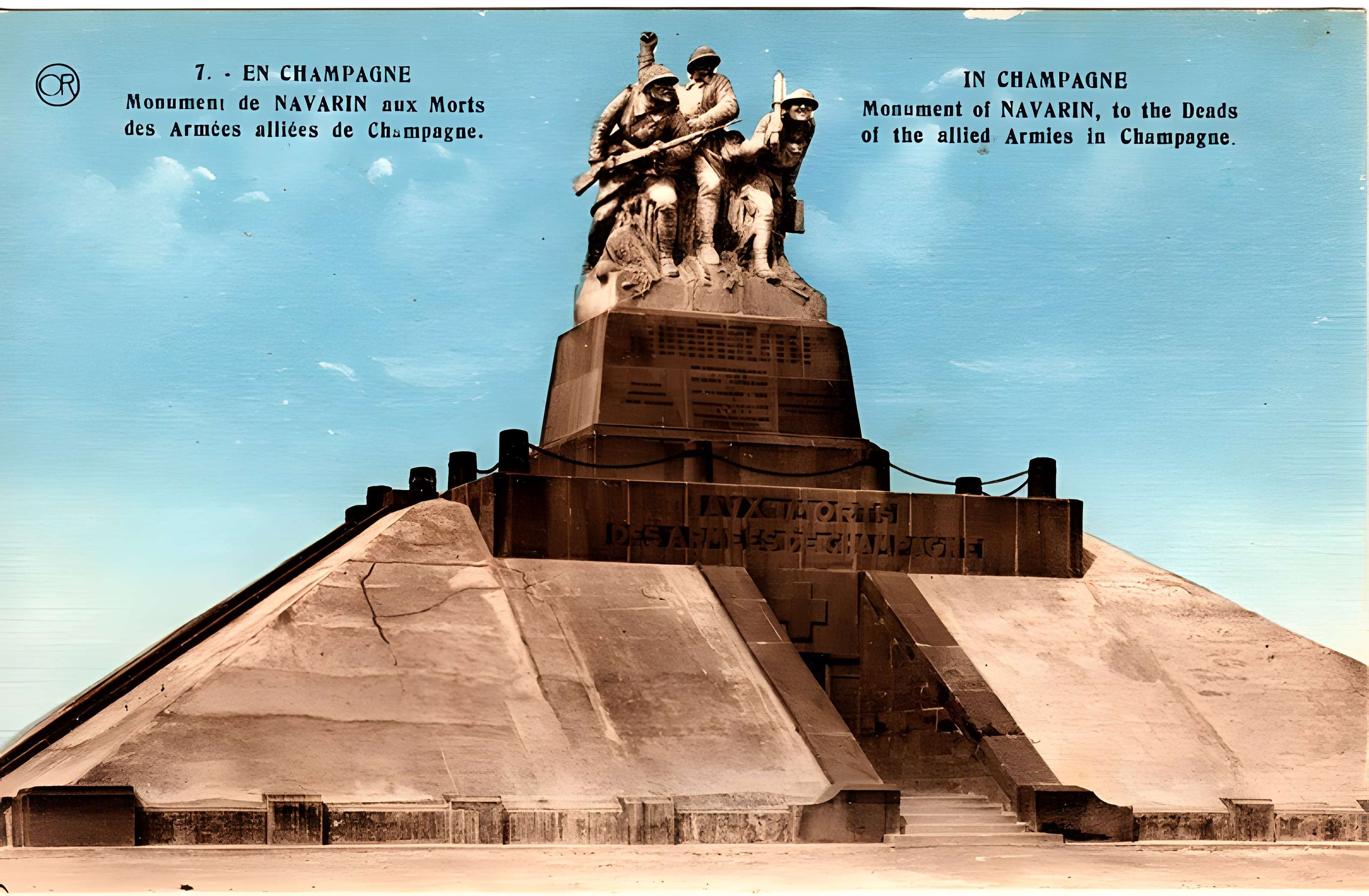 Monument « Aux Morts des Armées de Champagne » à Sainte-Marie-à-Py