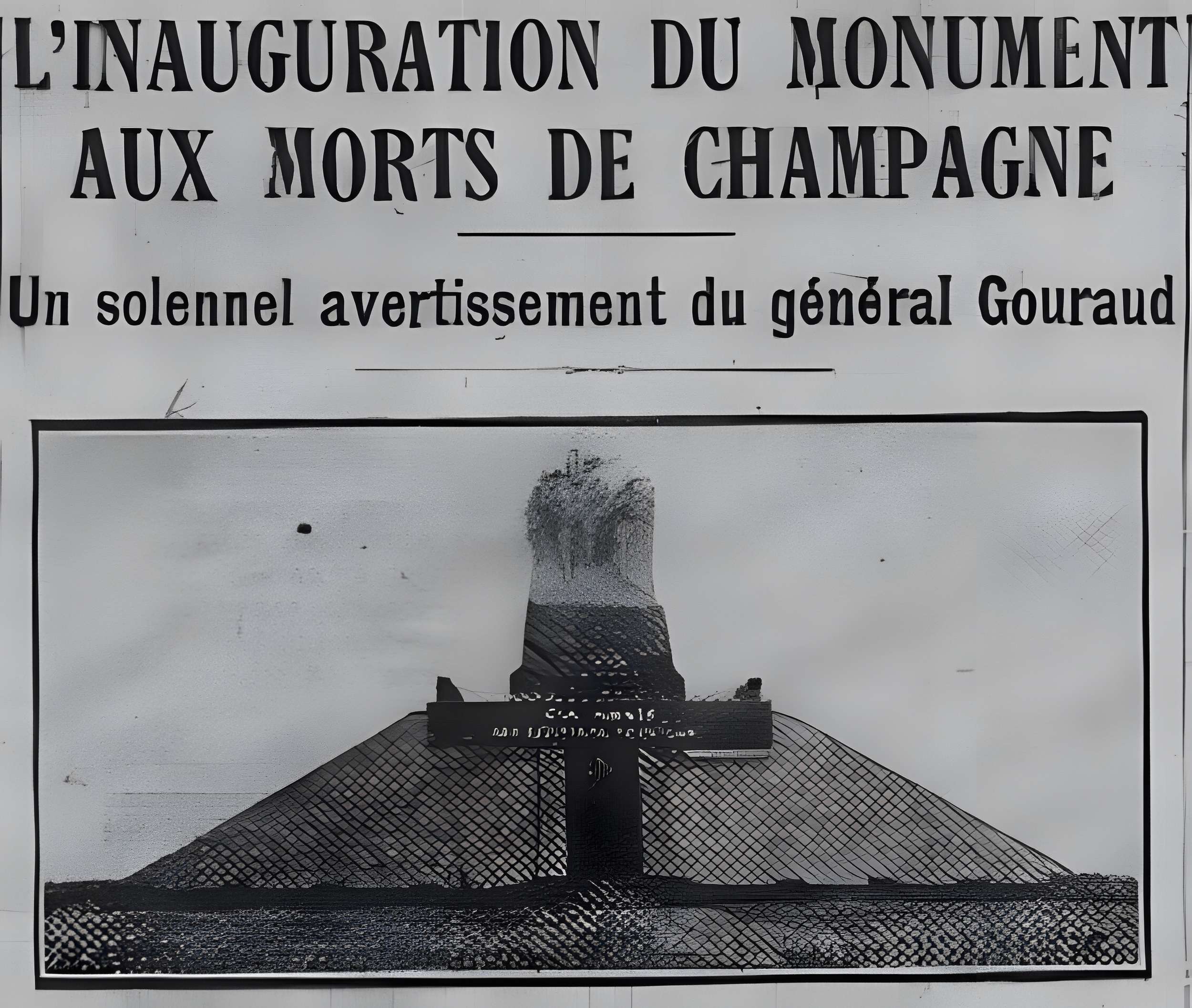 Monument « Aux Morts des Armées de Champagne » à Sainte-Marie-à-Py