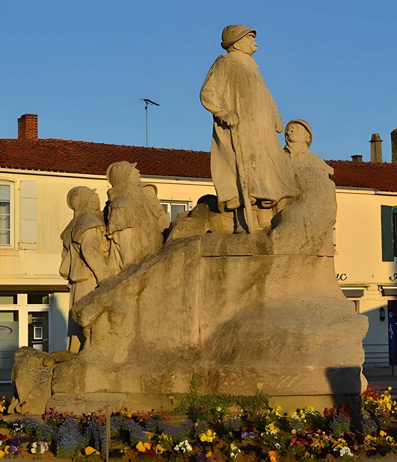 Monument à Georges Clemenceau à Sainte-Hermine