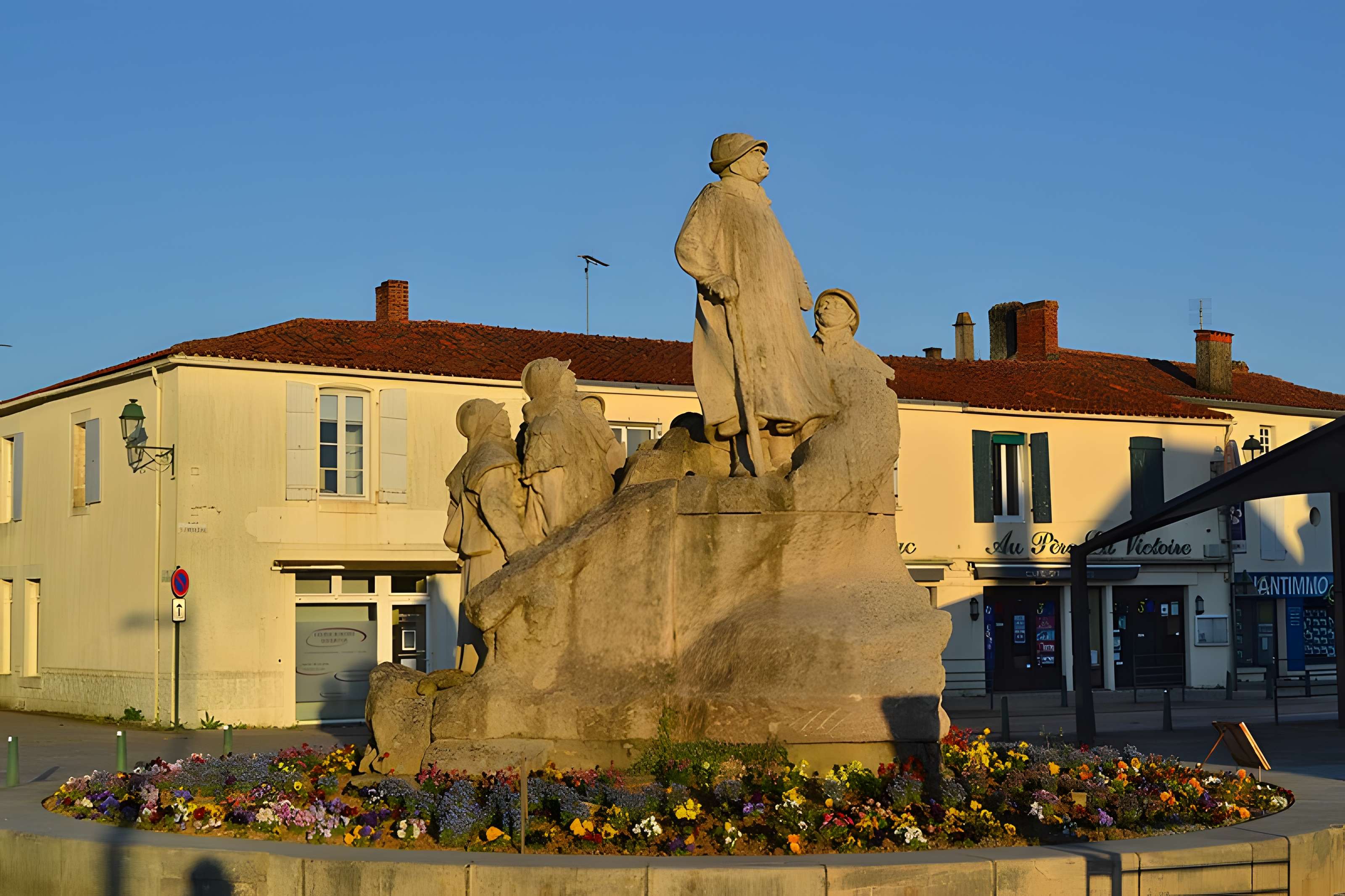 Monument à Georges Clemenceau à Sainte-Hermine