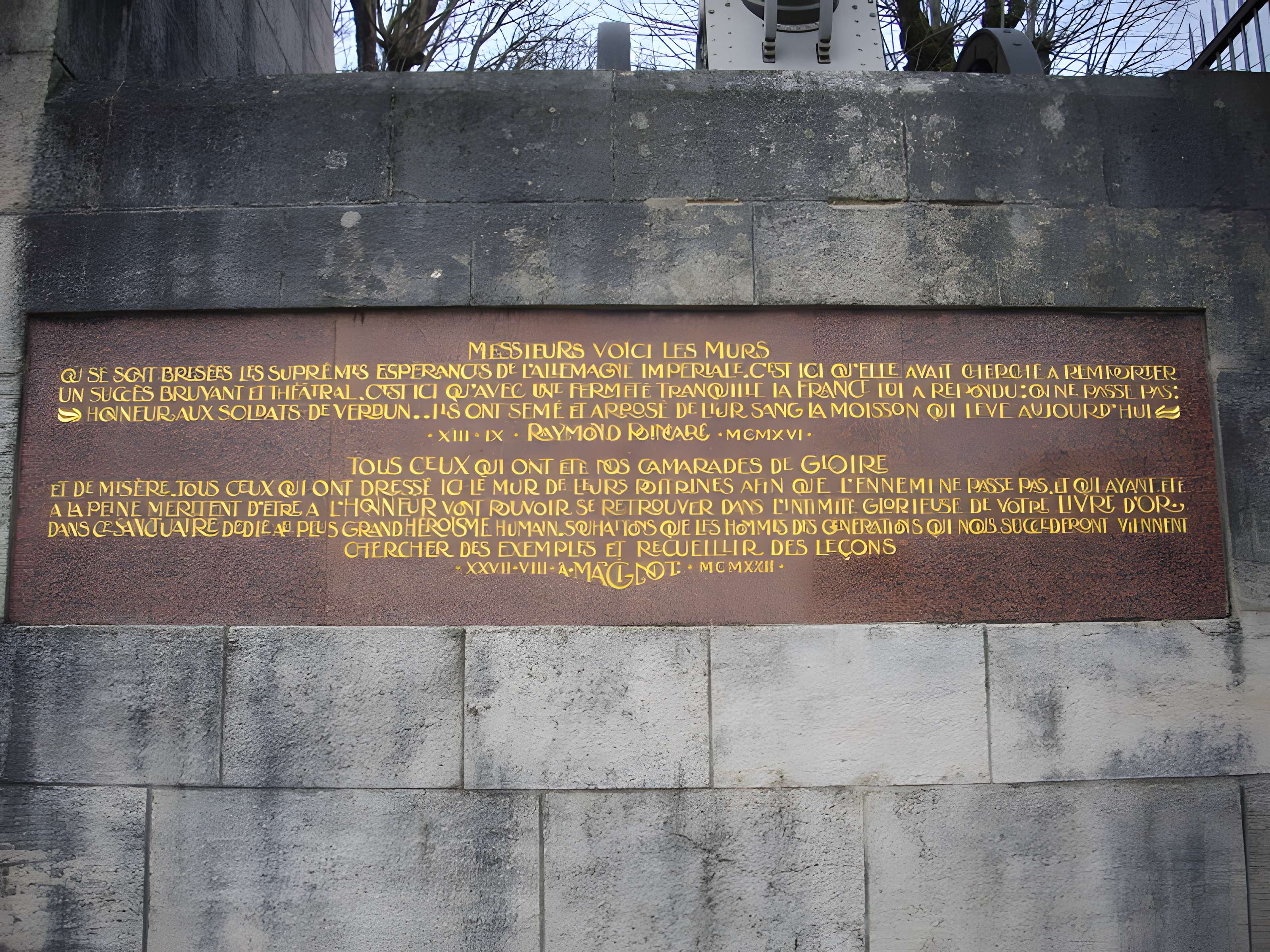 Monument à la Victoire et aux Soldats à Verdun