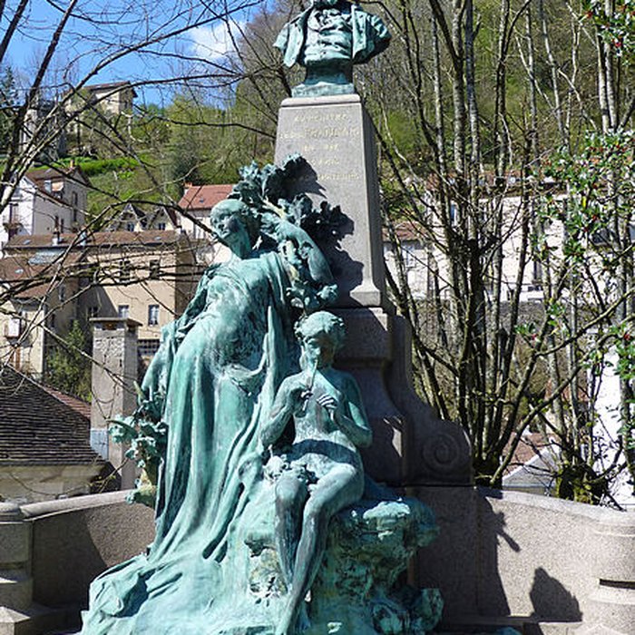 Photo de Monument au peintre Louis Français de Plombières-les-Bains