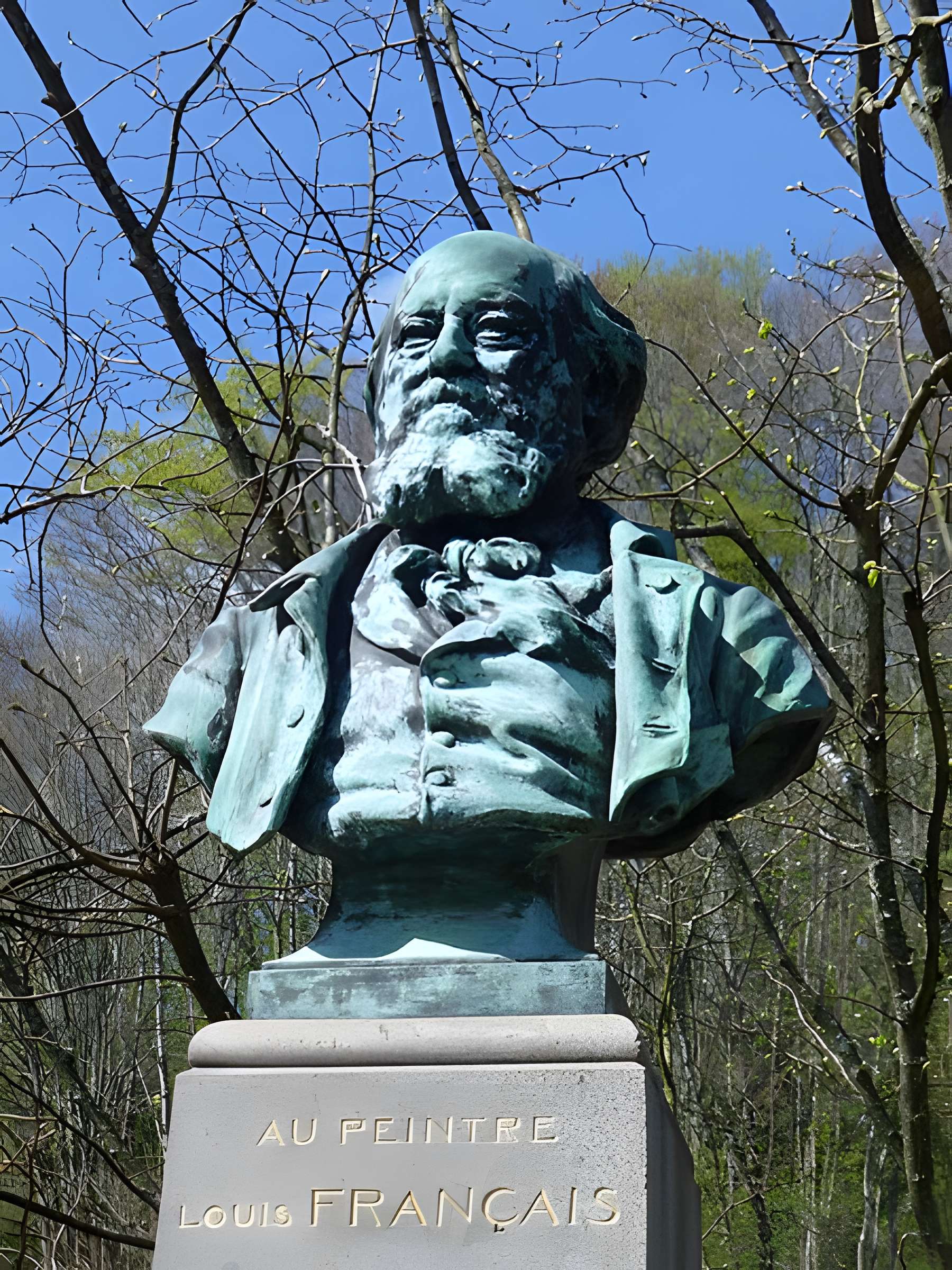 Monument au peintre Louis Français de Plombières-les-Bains