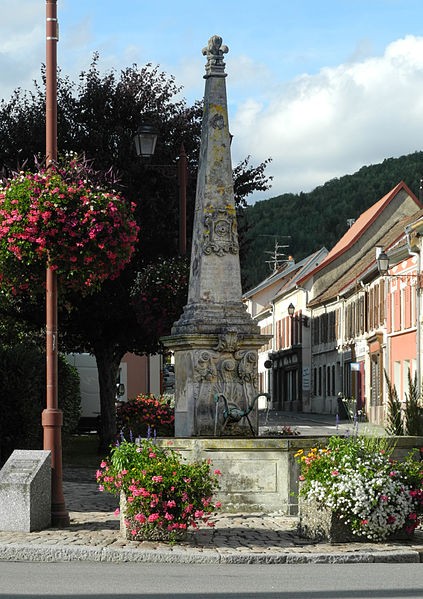 Photo de Monument commémoratif de la réunion de l'Alsace à la France en 1648 à Giromagny