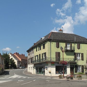 Monument commémoratif de la réunion de lAlsace à la France en 1648 à Giromagny