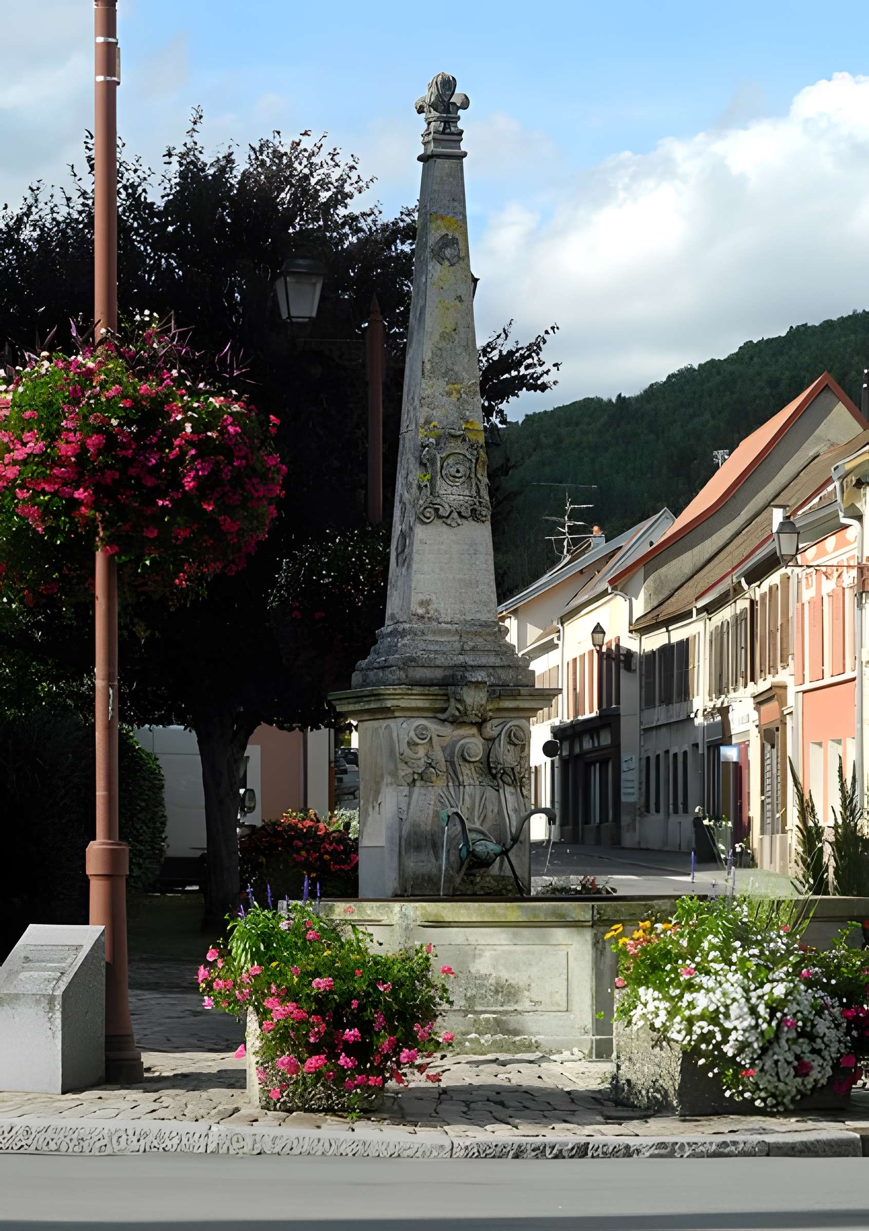 Monument commémoratif de la réunion de l'Alsace à la France en 1648 à Giromagny 