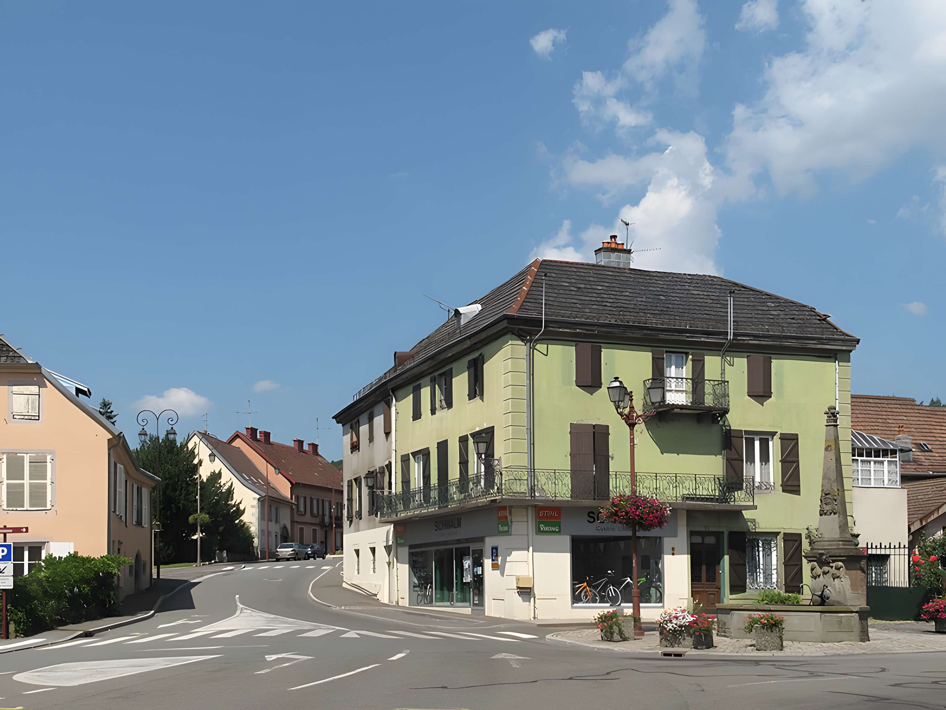 Monument commémoratif de la réunion de l'Alsace à la France en 1648 à Giromagny