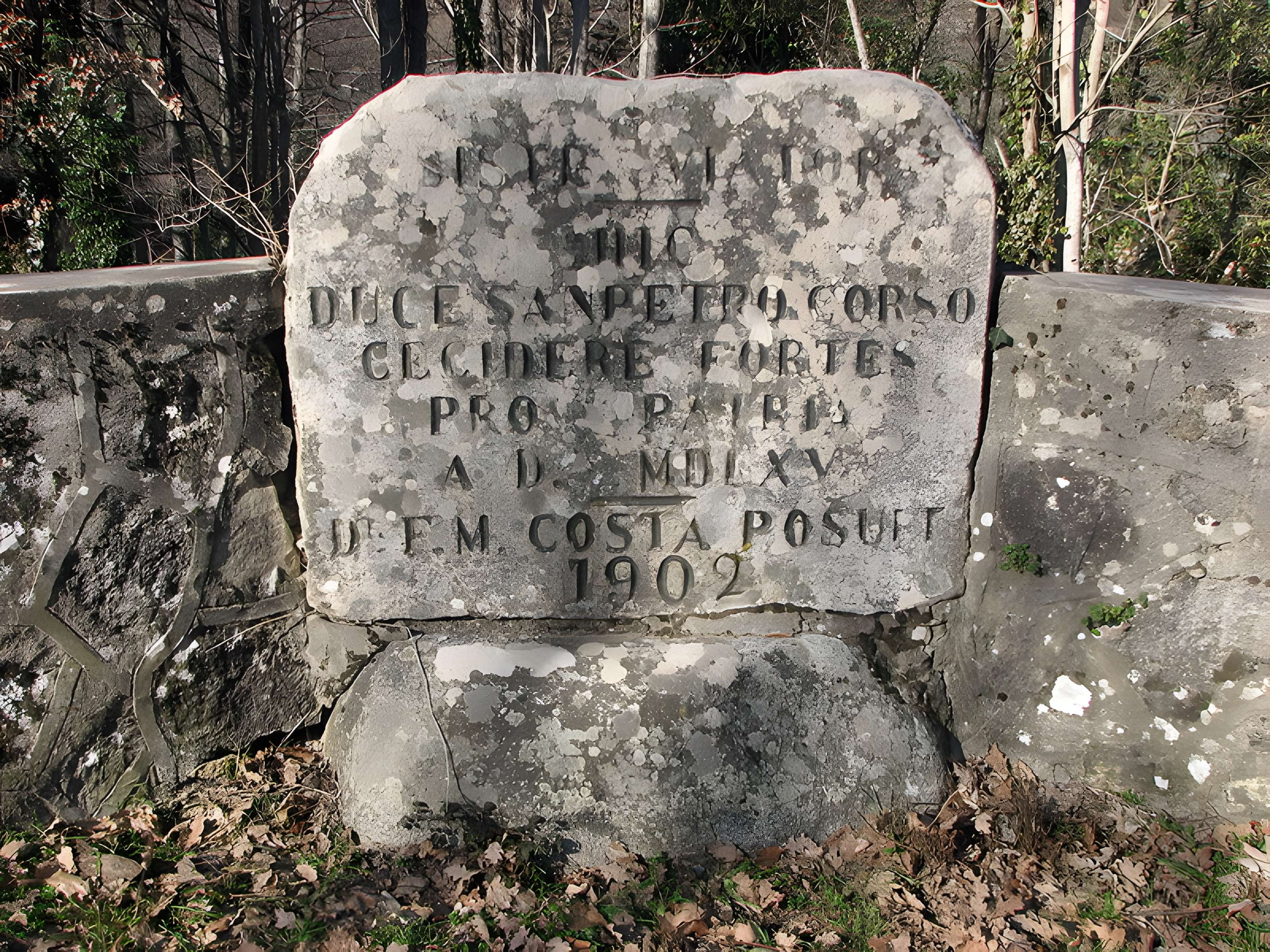 Monument commémoratif de Sampiero Corso à Bastelica