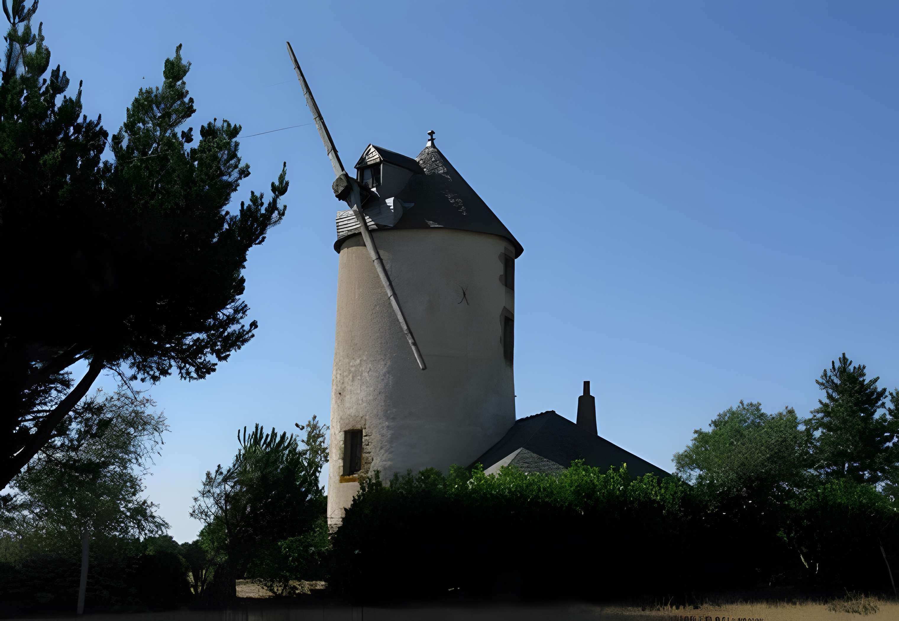 Moulin à vent de Billion à Ambon 