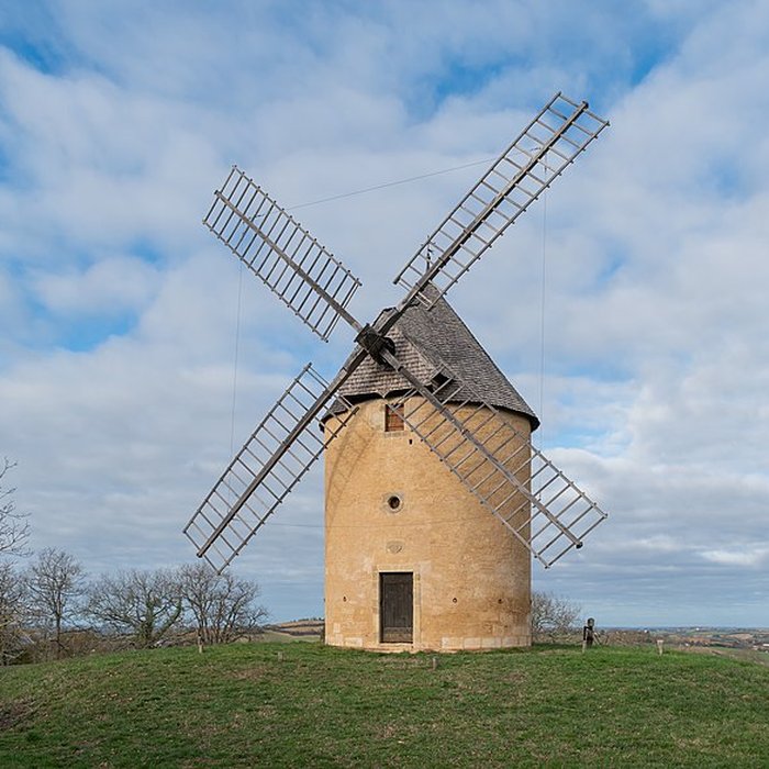 Photo de Moulin à vent de Gensac à Montpézat