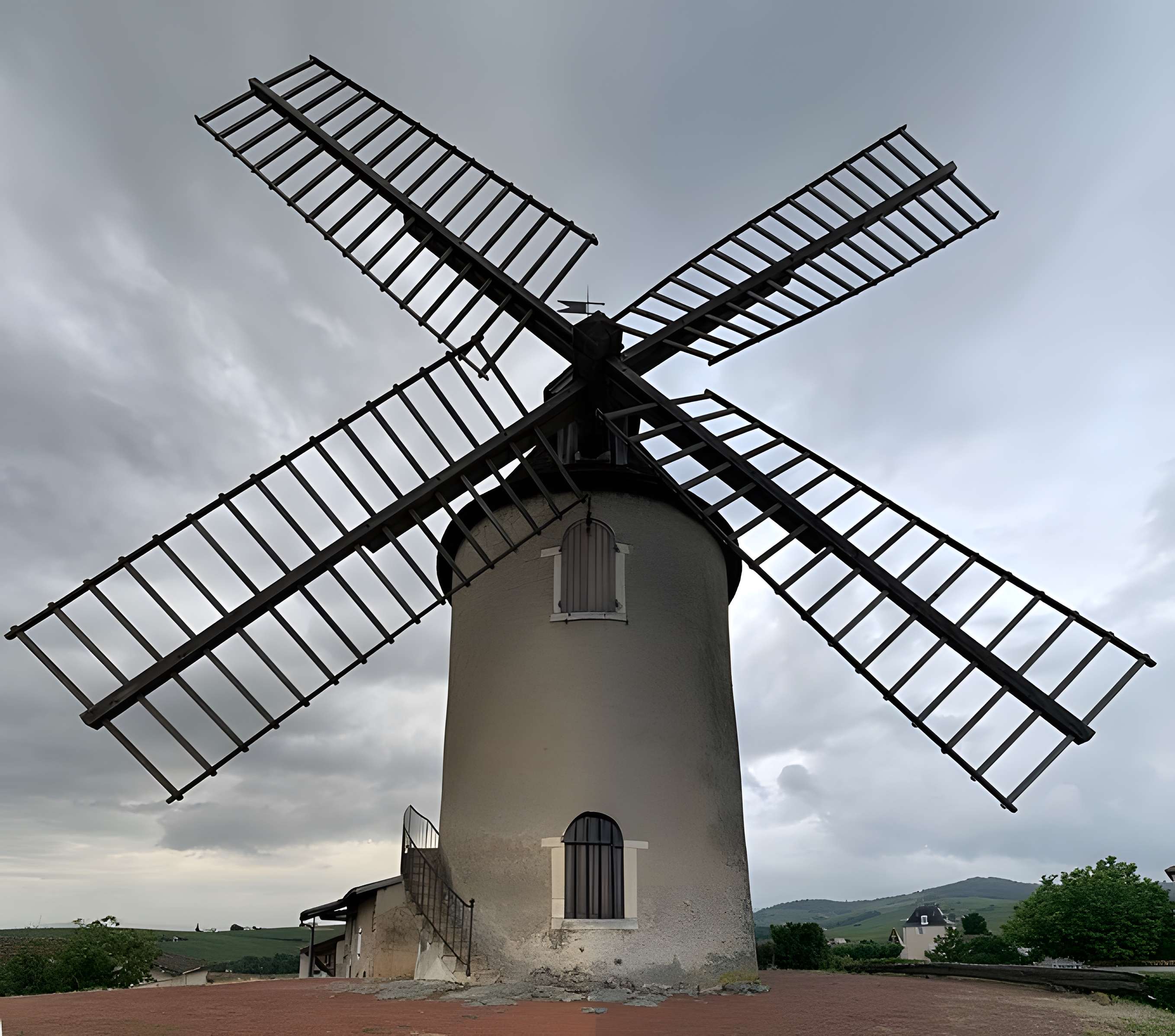 Moulin à vent de Romanèche-Thorins