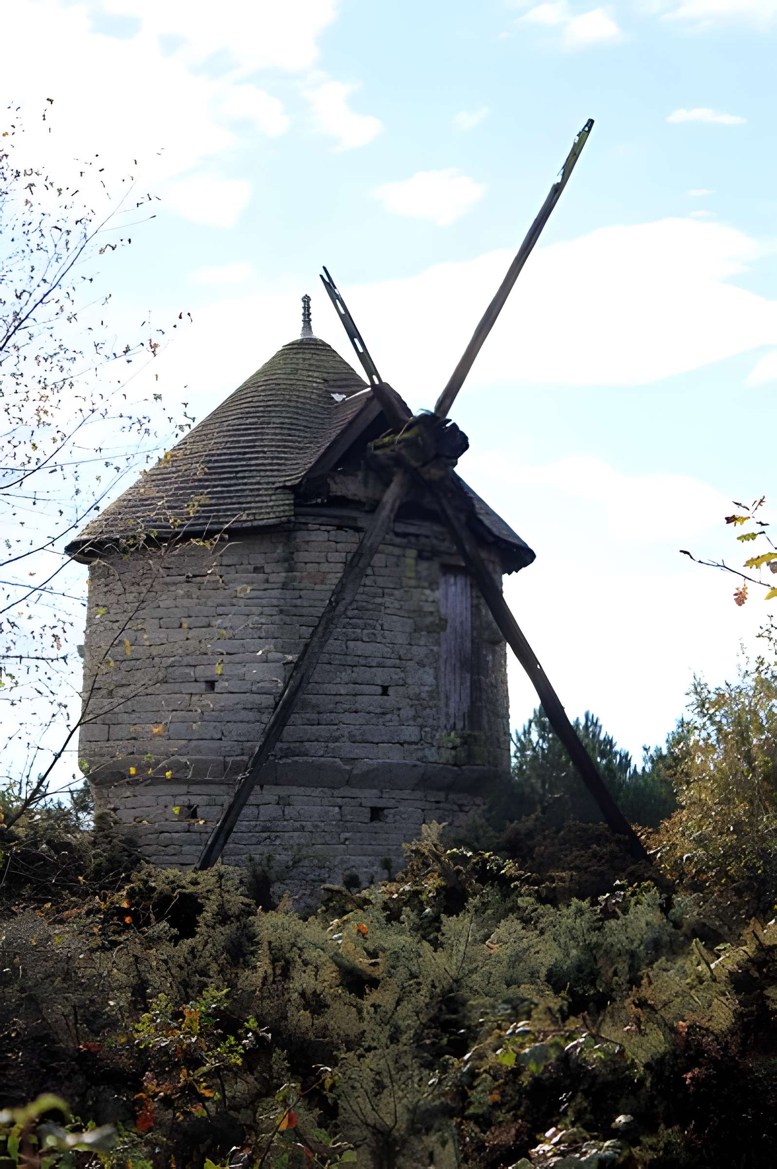 Moulin à vent des Timbrieux à Cruguel