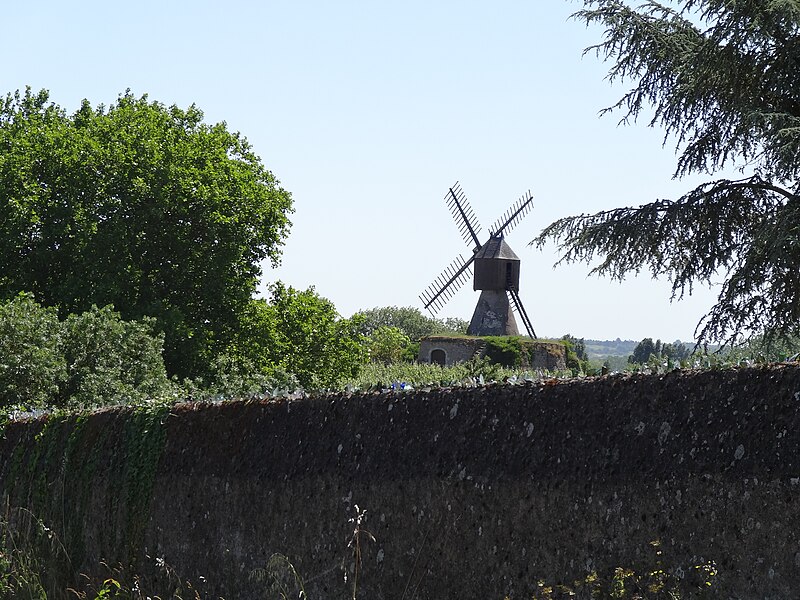 Photo de Moulin à vent du Fresne à Savennières