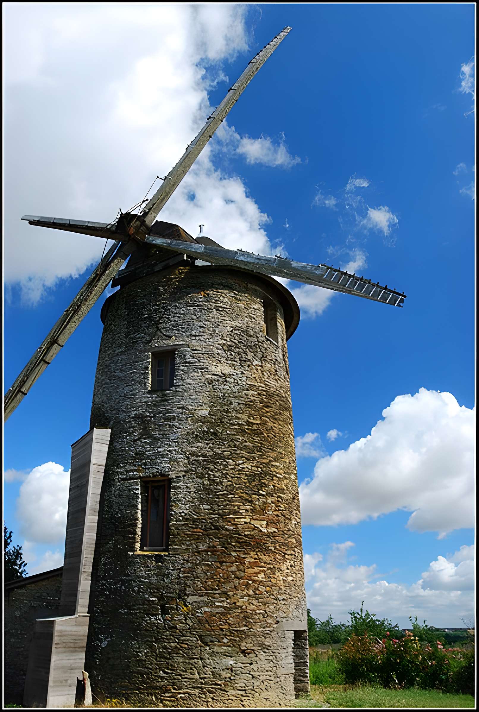 Moulin à vent du rat à Challain-la-Potherie