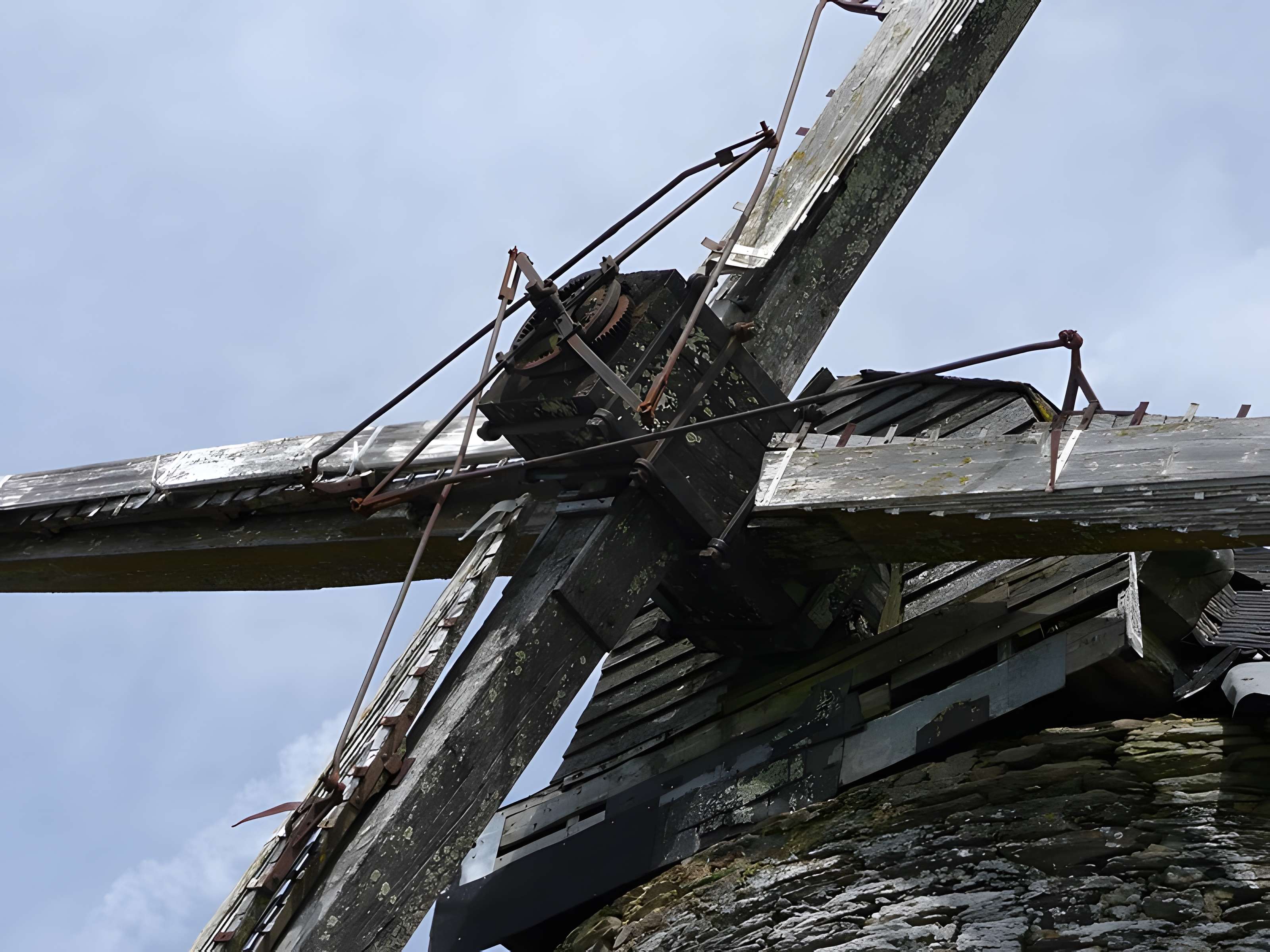 Moulin à vent du rat à Challain-la-Potherie