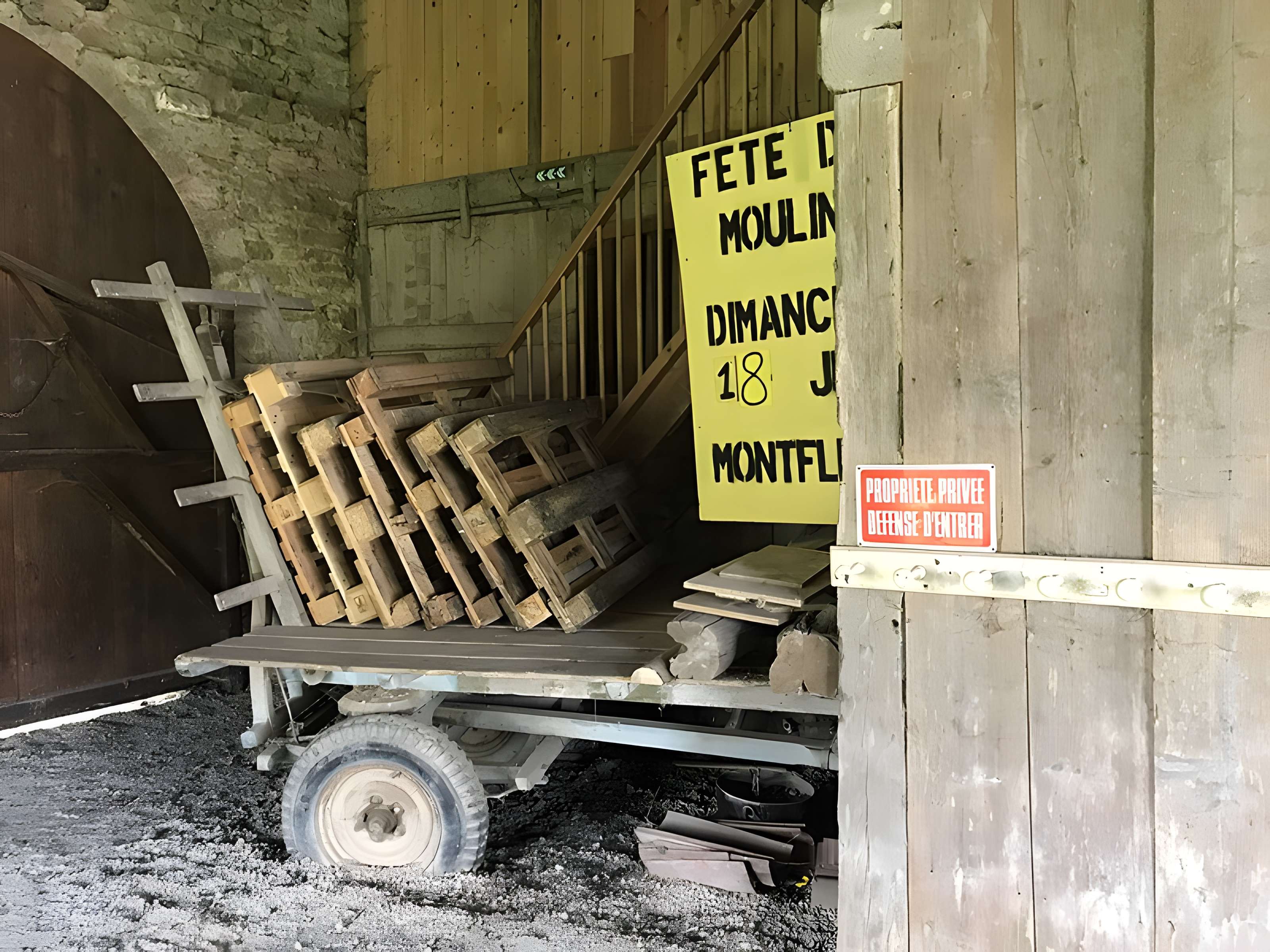 Moulin de Pont des Vents à Montfleur